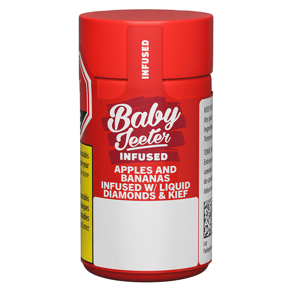 Baby Jeeter Apples and Bananas Infused Pre-Roll - 3x0.5g - Image 2