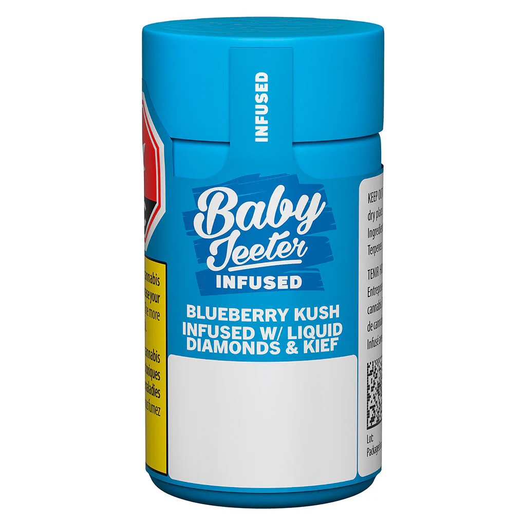 Baby Jeeter Blueberry Kush Infused Pre-Roll by Jeeter - 3x0.5g - Image 2